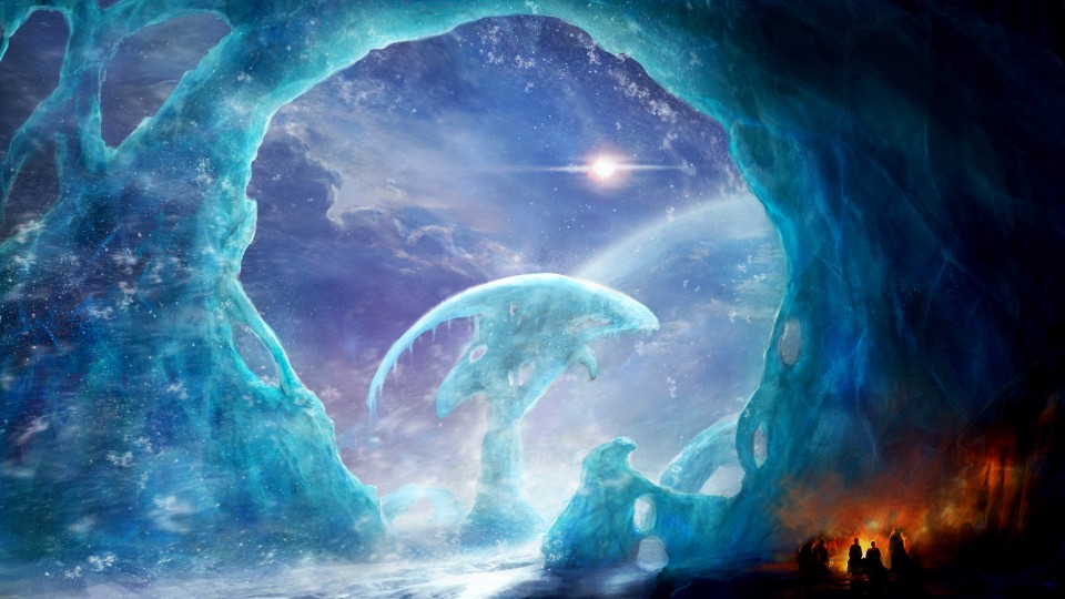 Image of Frozen moon